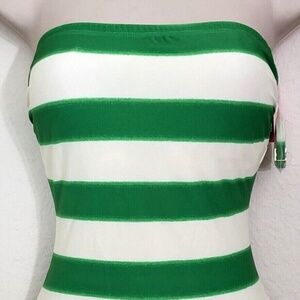 New With Tags Kate Spade One Piece Swimsuit Bandeau  M